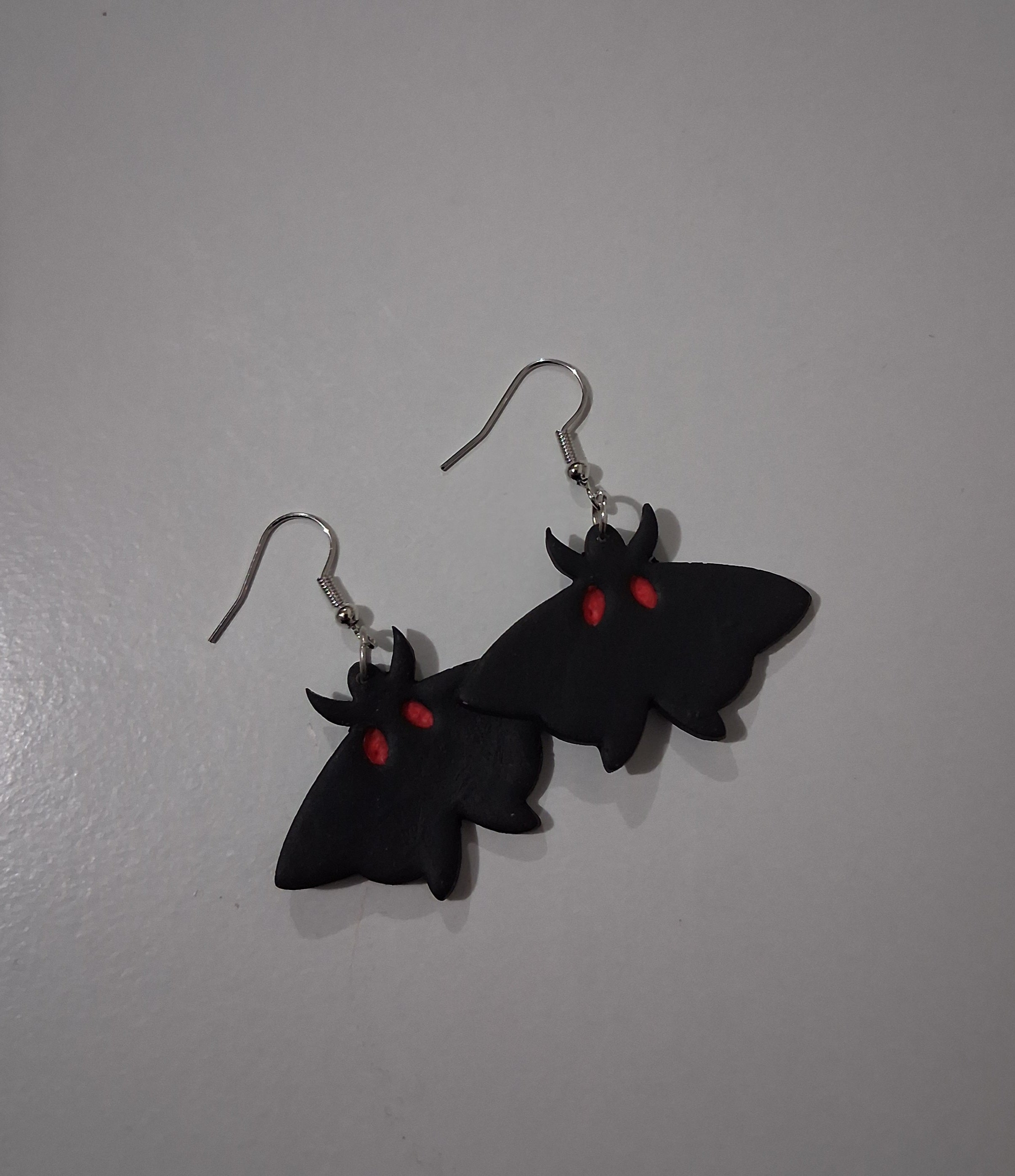 Mothman Earrings