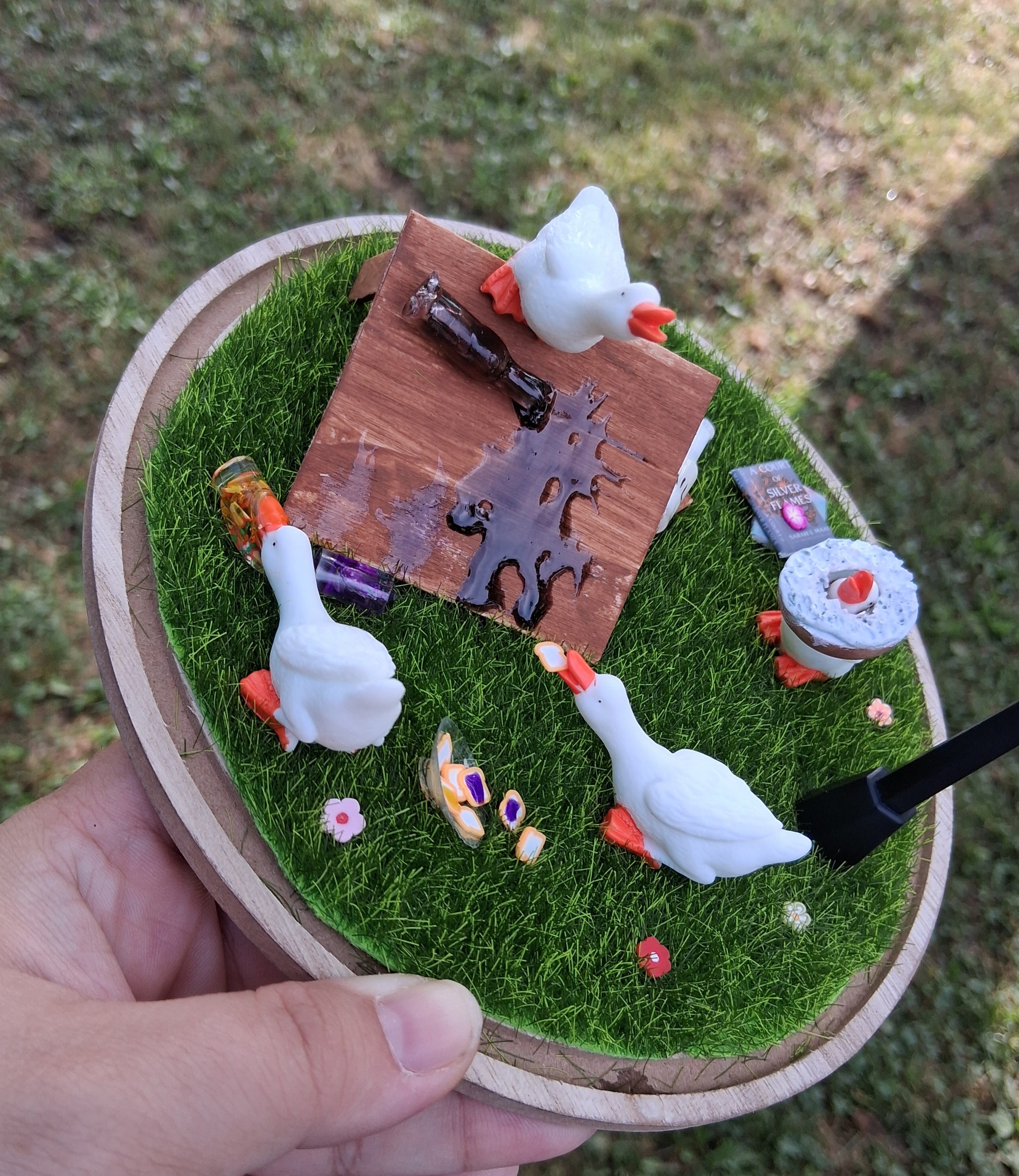 "The Breakfast Heist" Miniature Scene