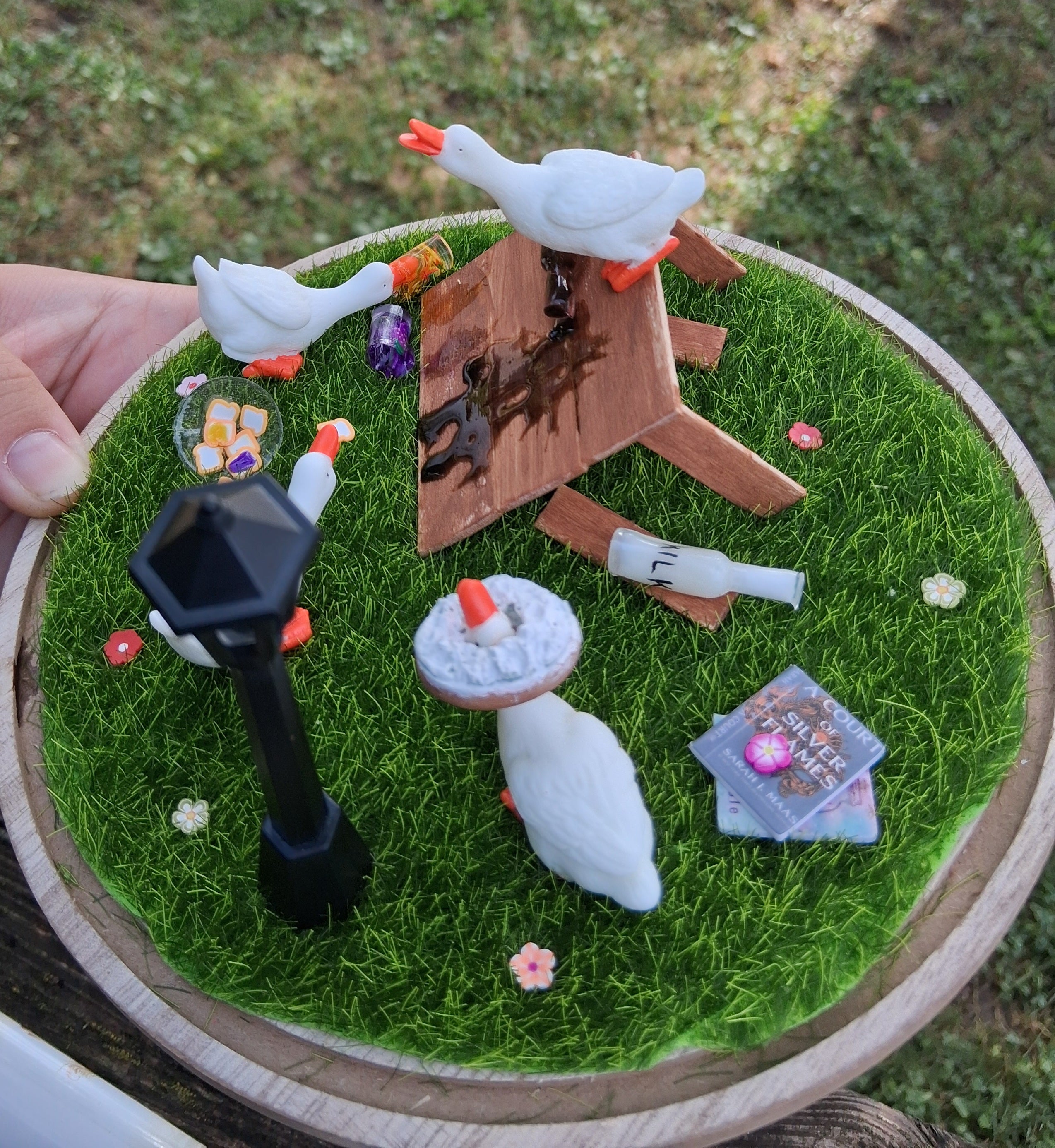 "The Breakfast Heist" Miniature Scene