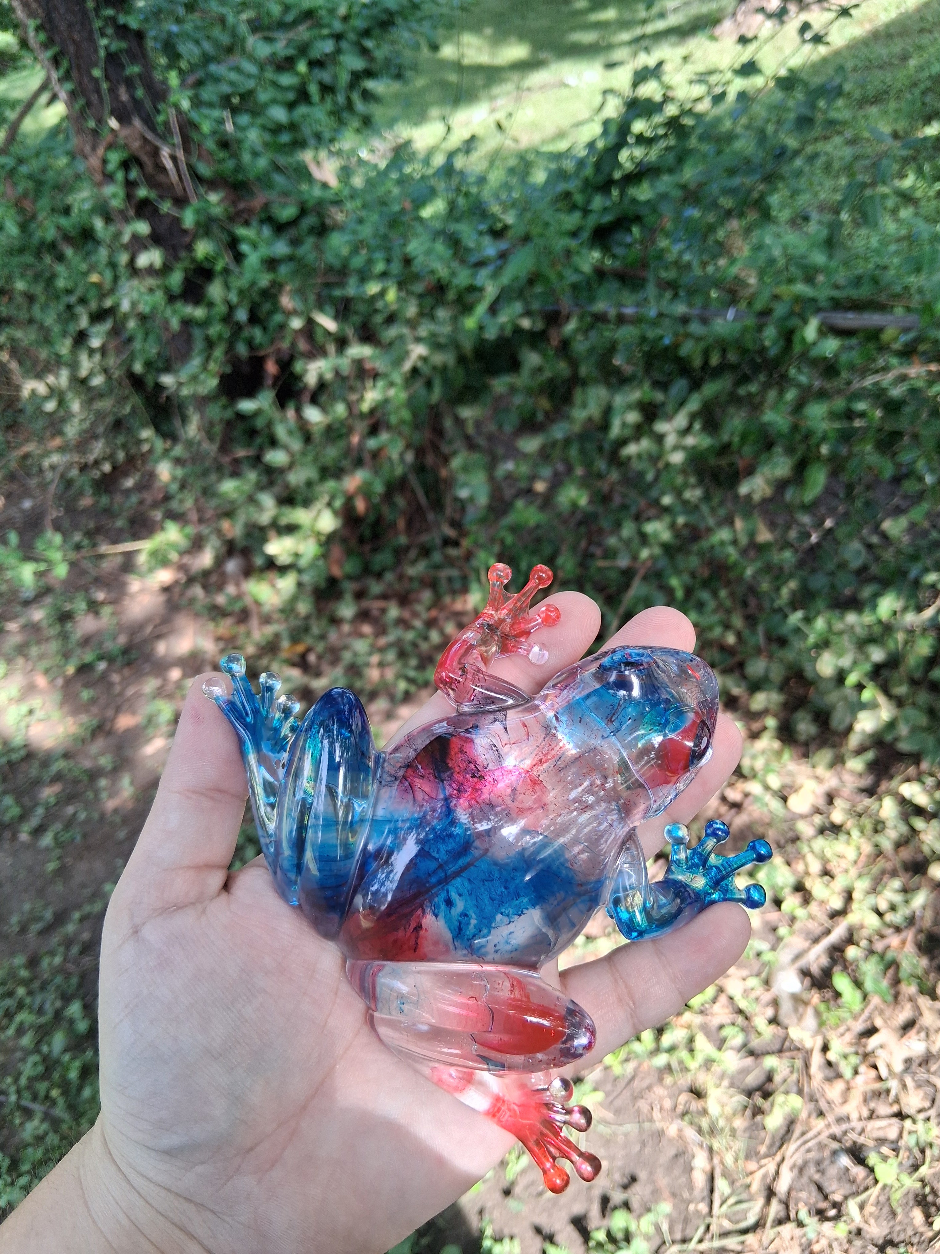 Red & Blue Frog Buddy