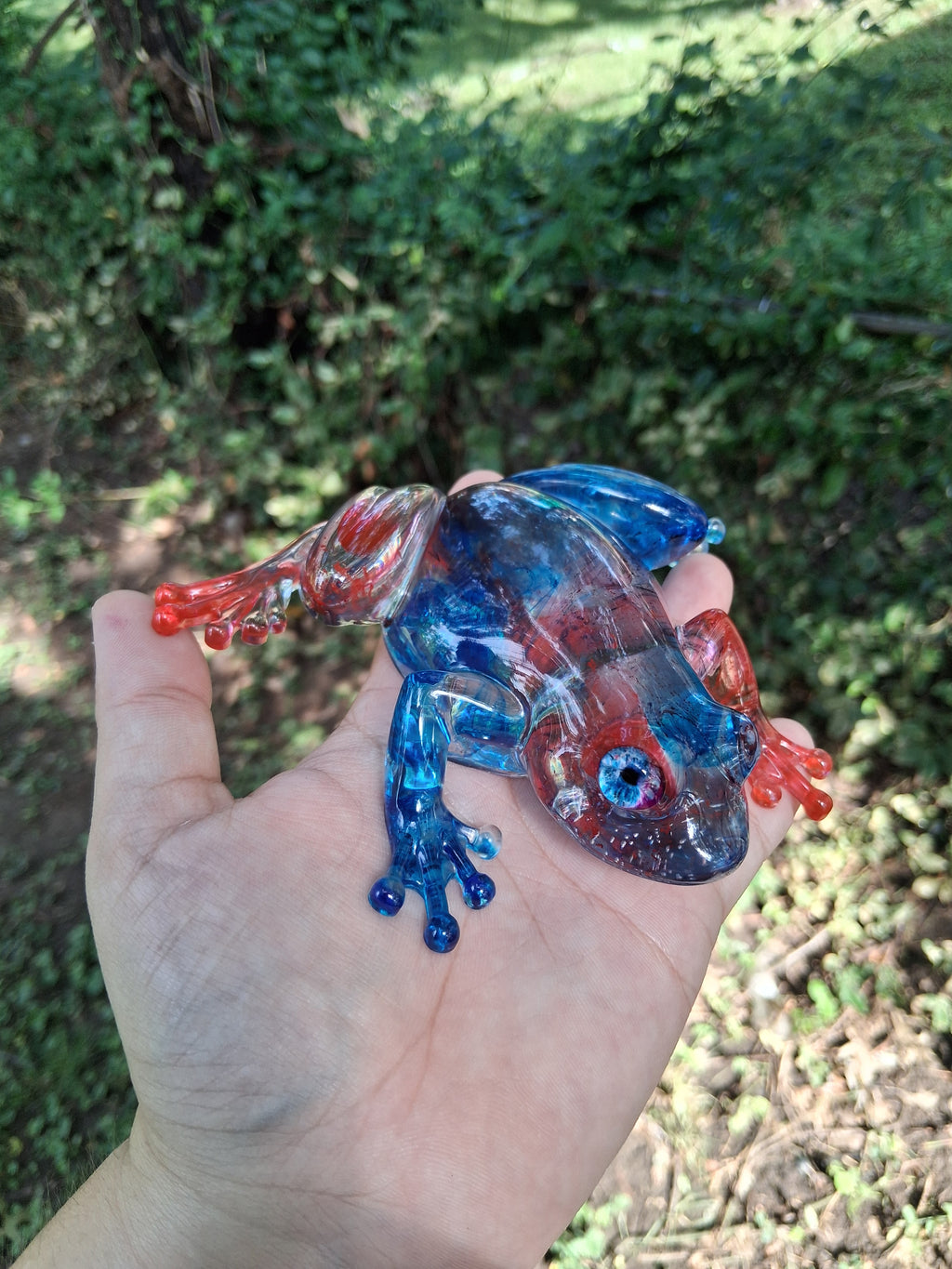 Red & Blue Frog Buddy