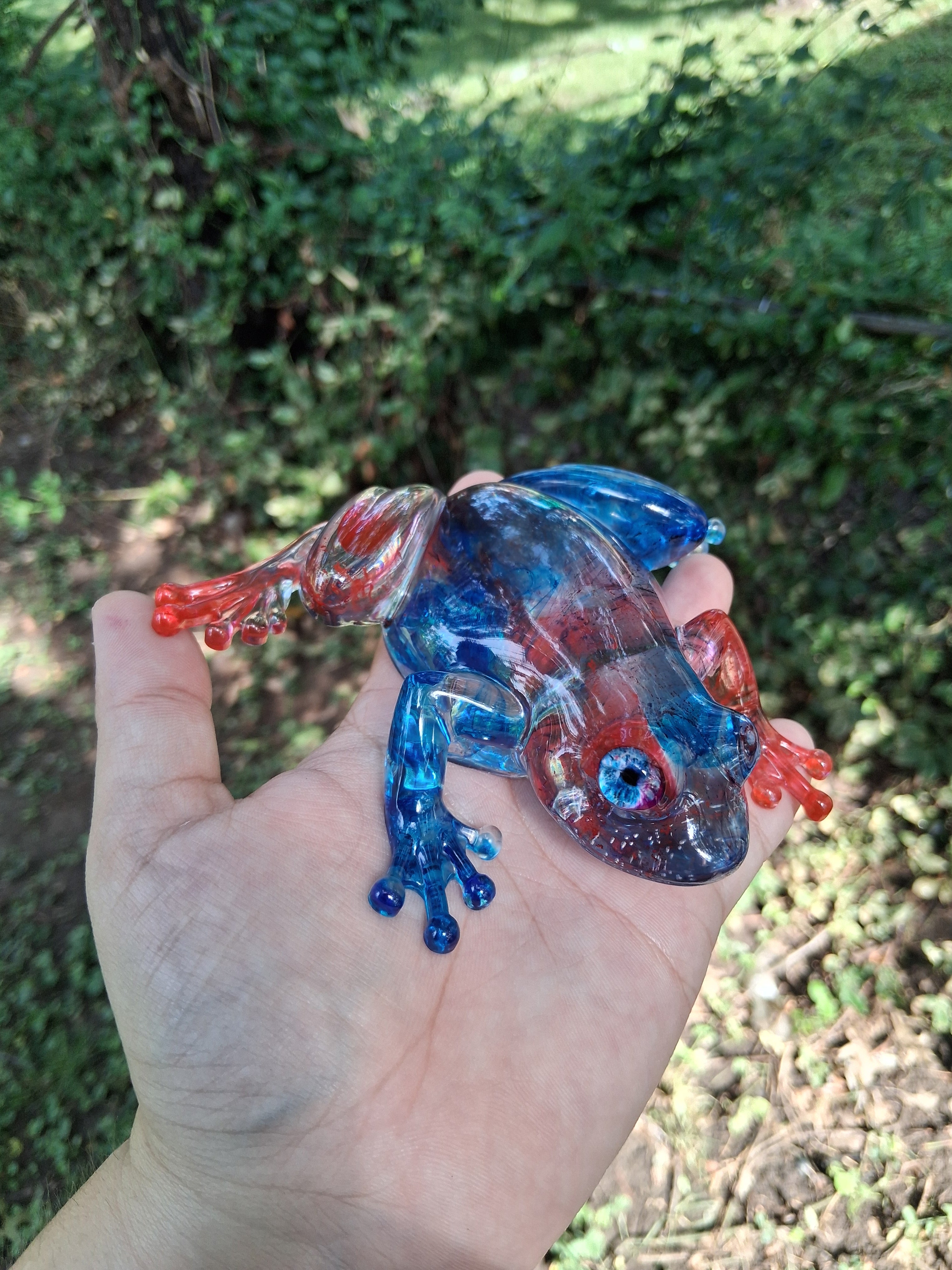 Red & Blue Frog Buddy