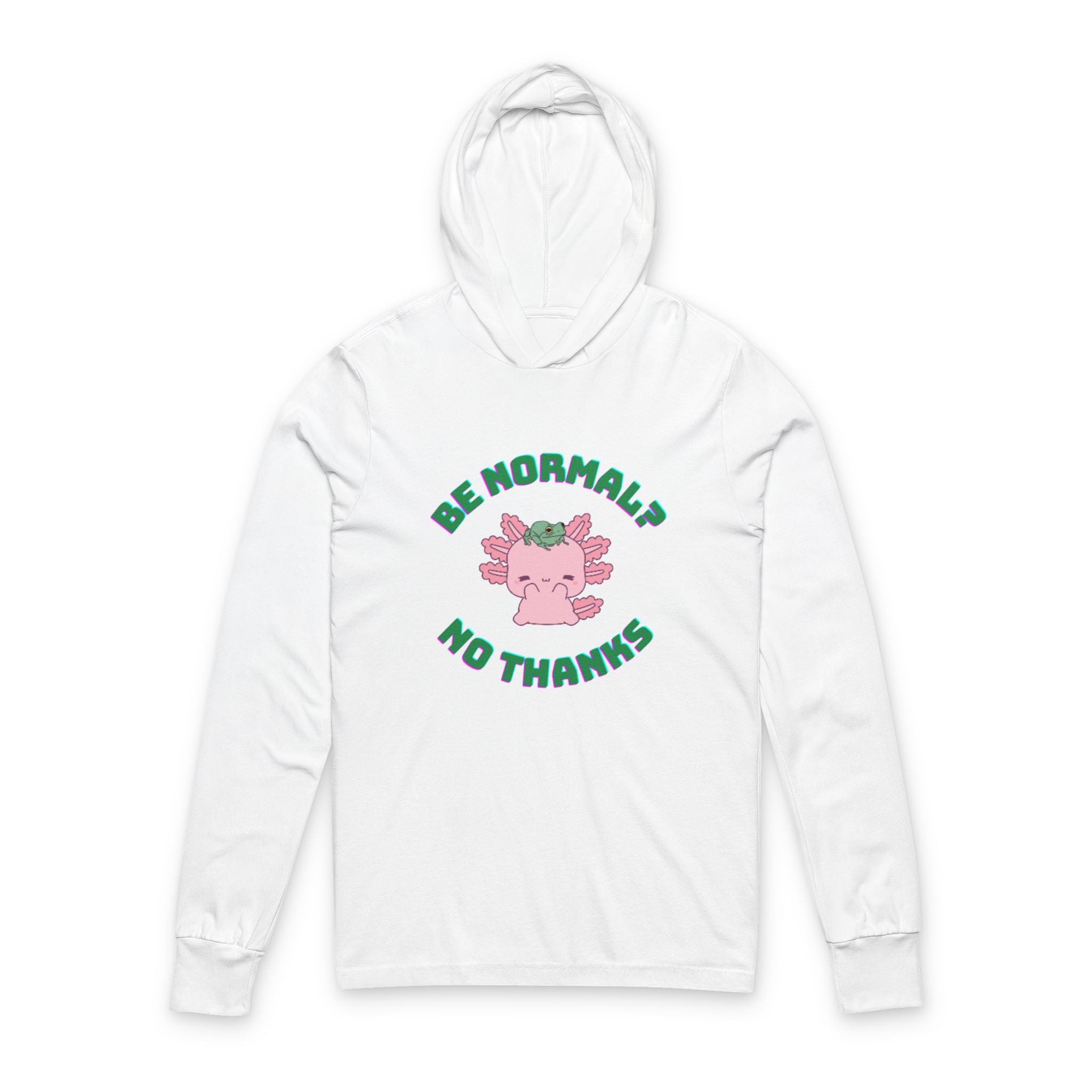 Unisex Hooded Long Sleeve Tee