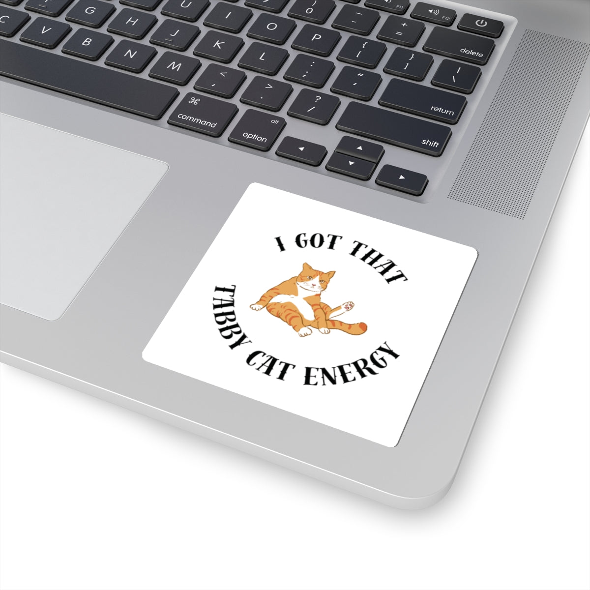 Tabby Cat Energy Stickers