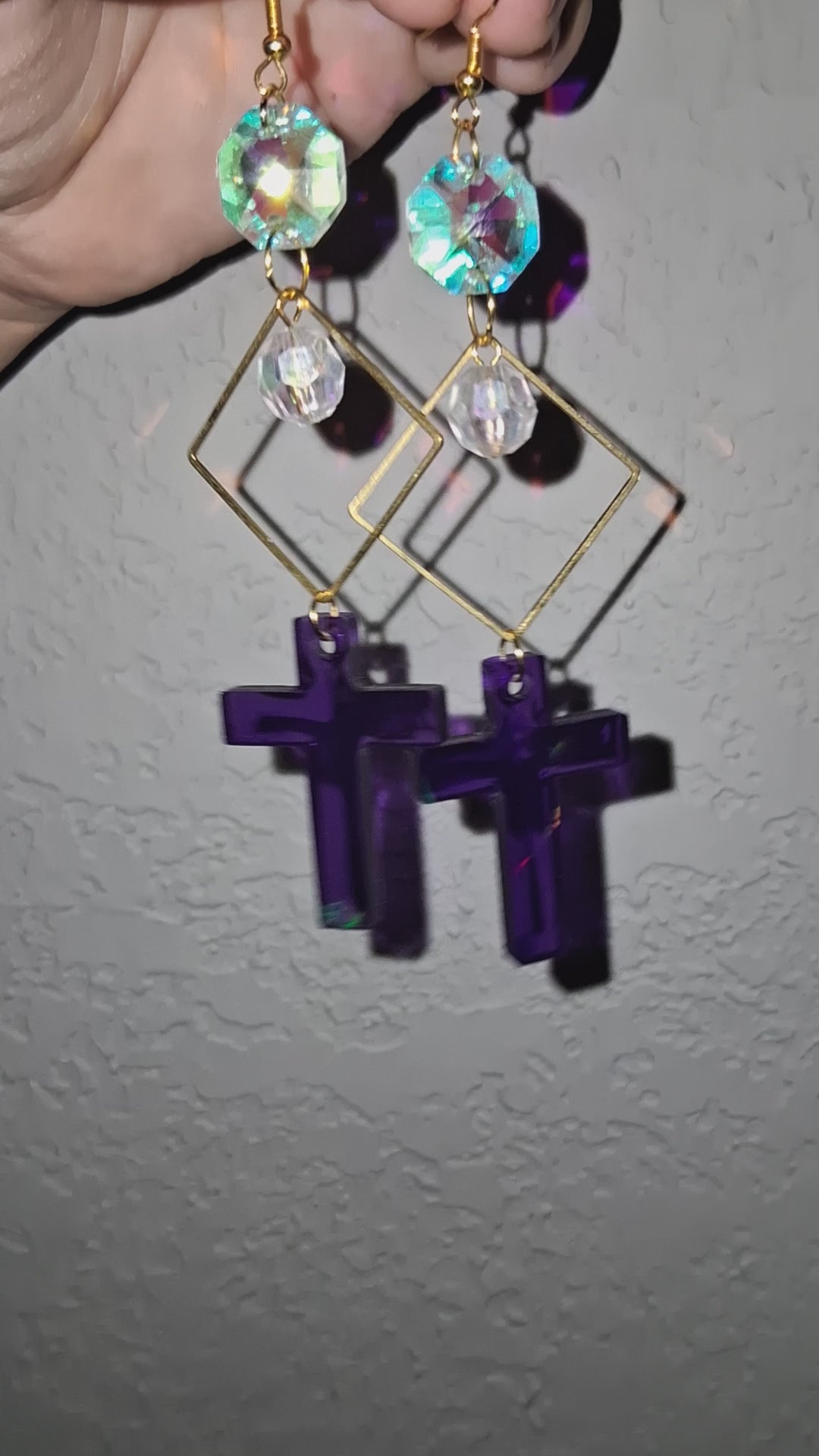 Statement Cross Earrings