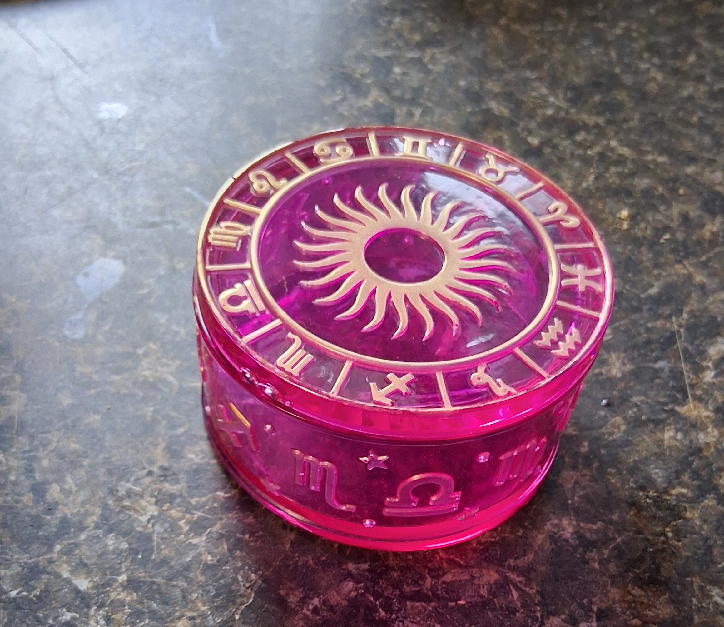 Pink Zodiac Container