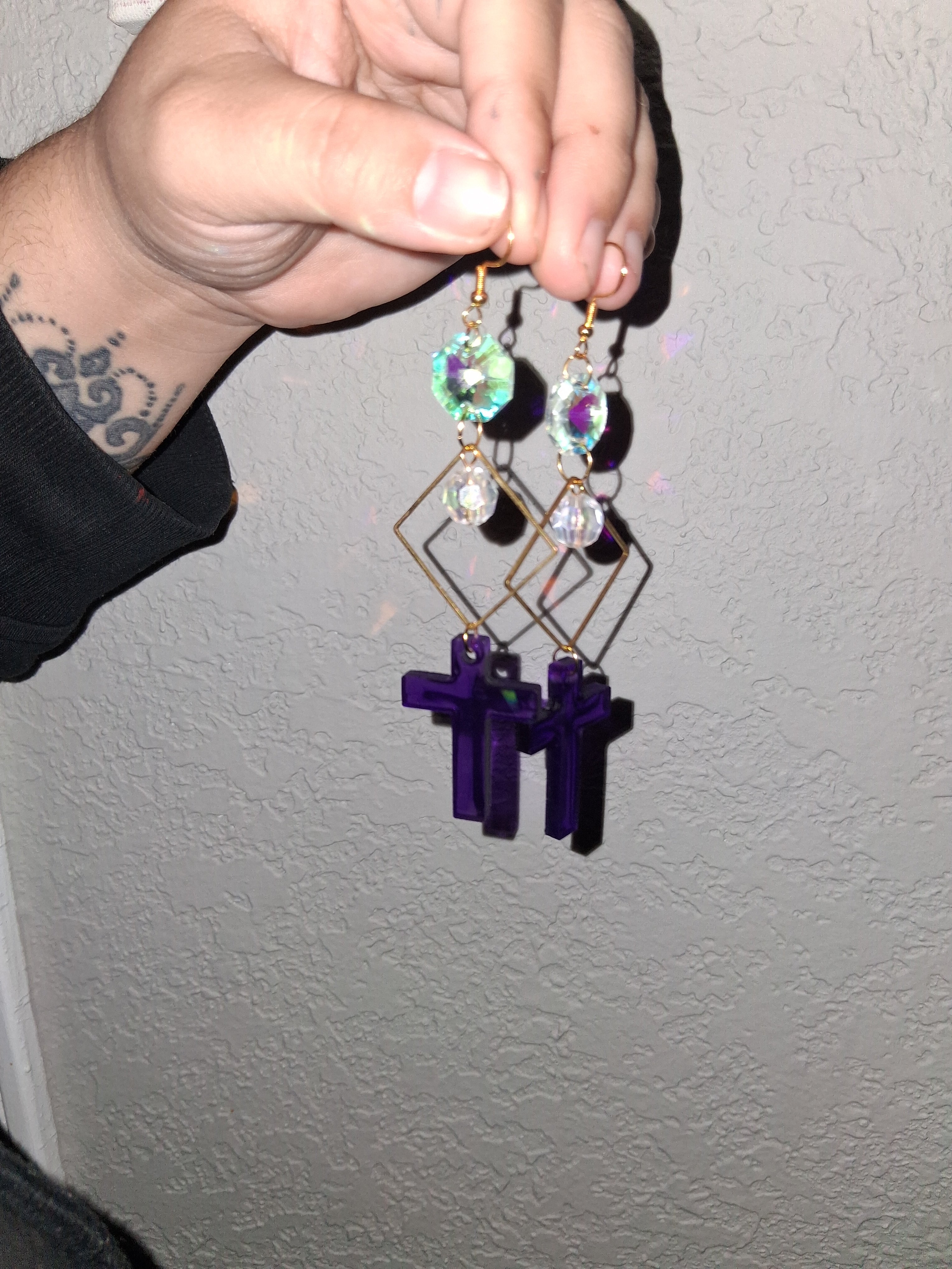Statement Cross Earrings