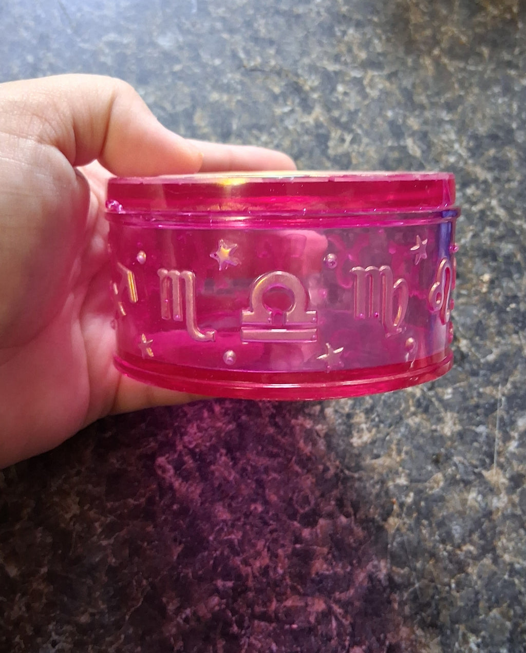 Pink Zodiac Container