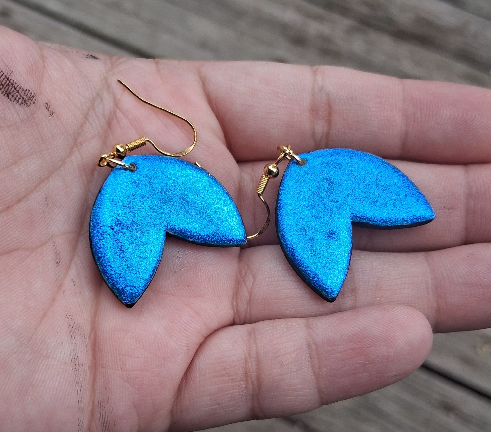 Abstract Colorshift Earrings