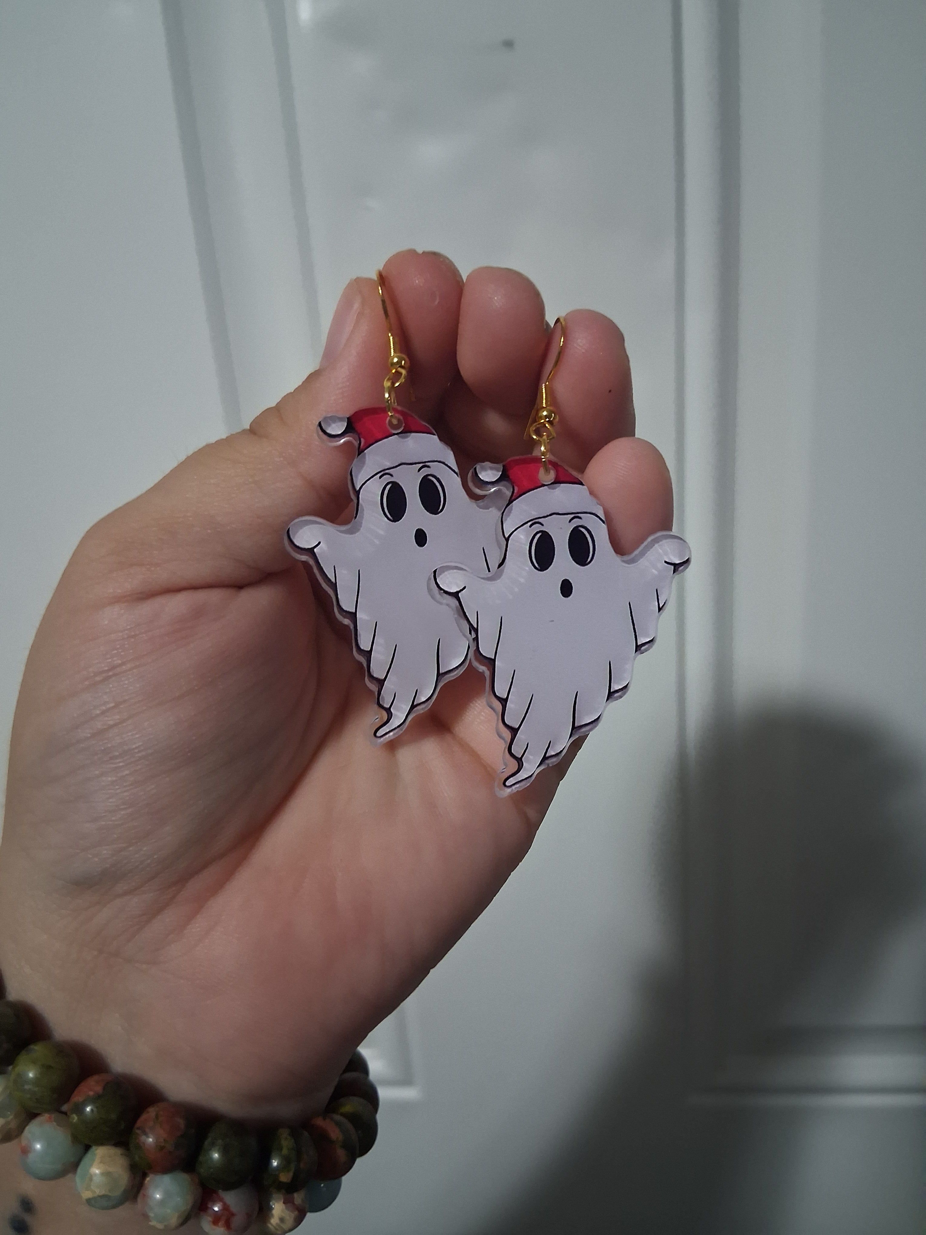 Christmas Ghost Earrings (3 Styles)