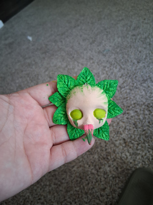 "Nature Becomes Me" Polymer Clay Original